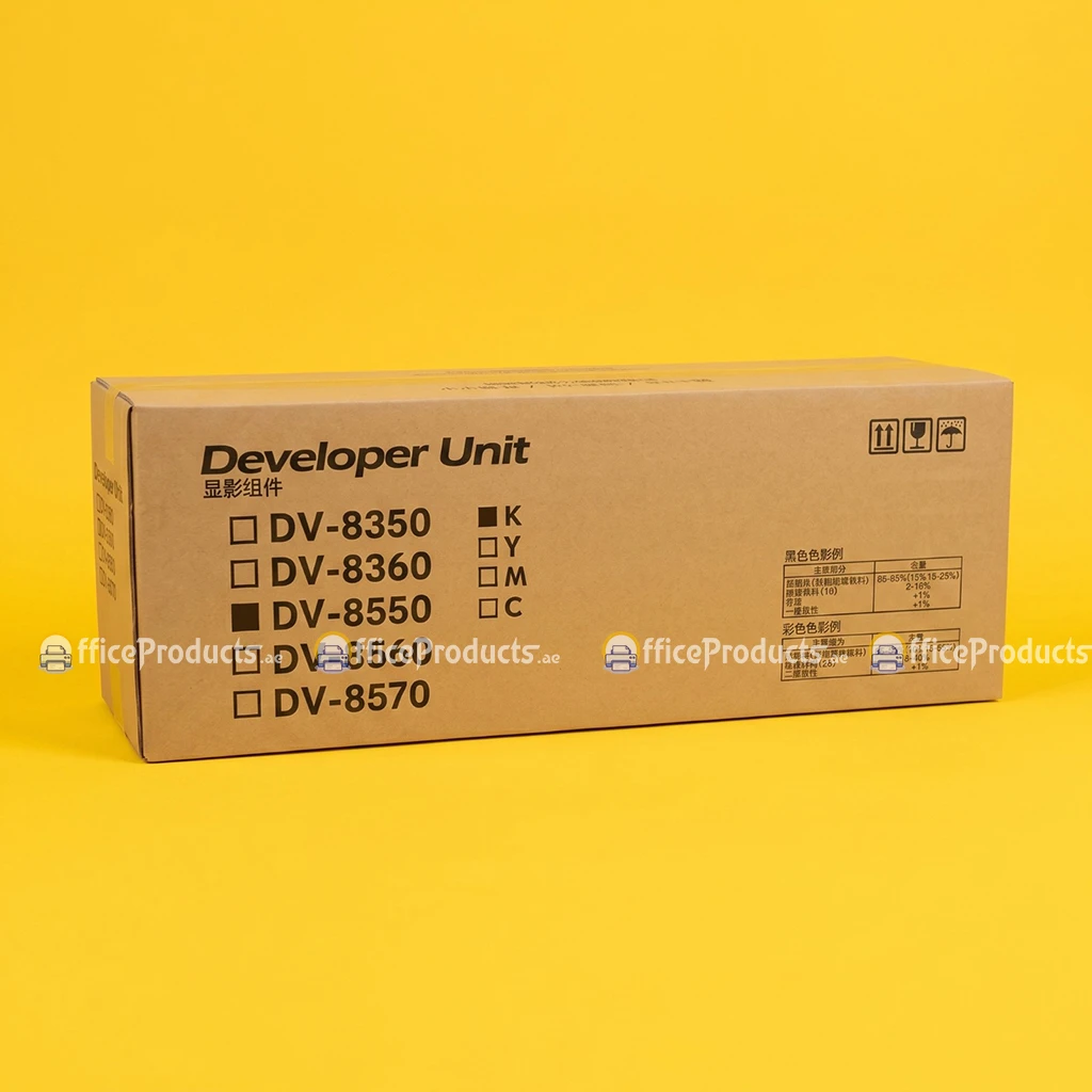 Kyocera DV-8550K Black Developer Unit | Genuine Developer Unit for TASKalfa Series