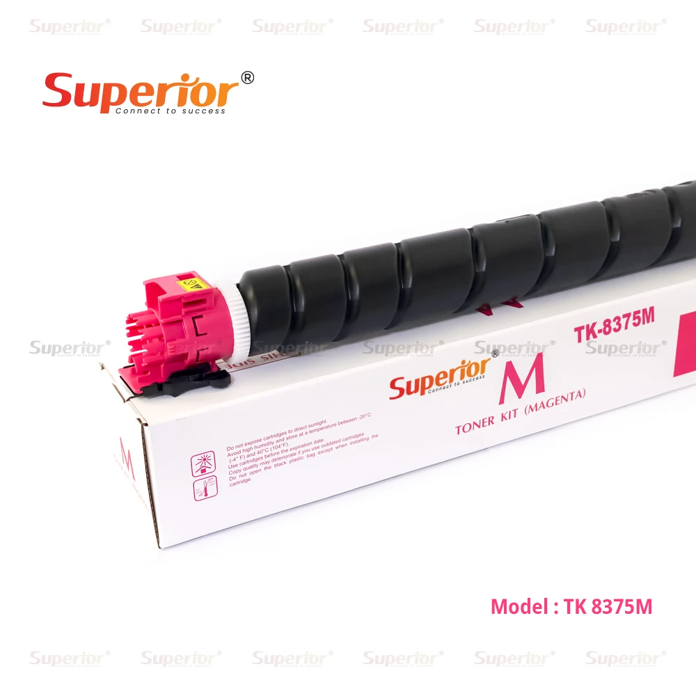 Superior TK-8375 Magenta High Yield Compatible Toner Cartridge for Kyocera TASKalfa 3554ci
