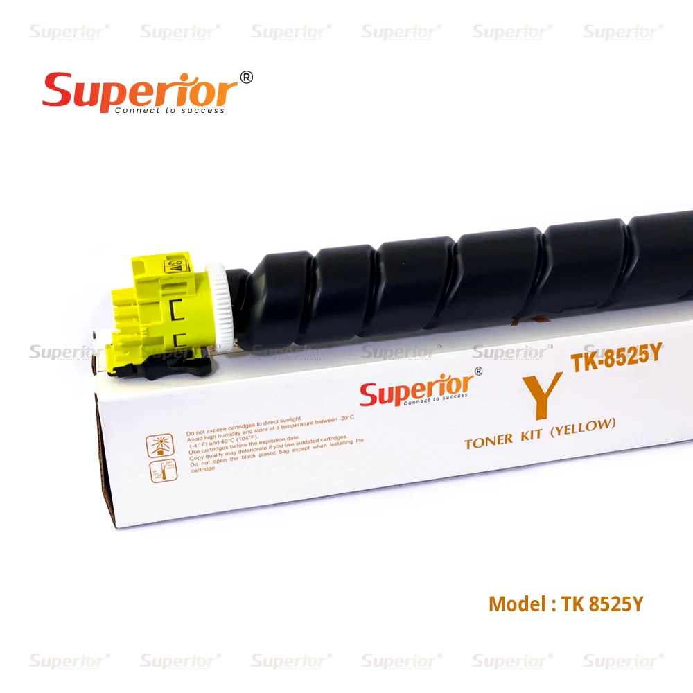 Superior TK-8525 Yellow High Yield Compatible Toner Cartridge for Kyocera TASKalfa 4052ci / 4053ci