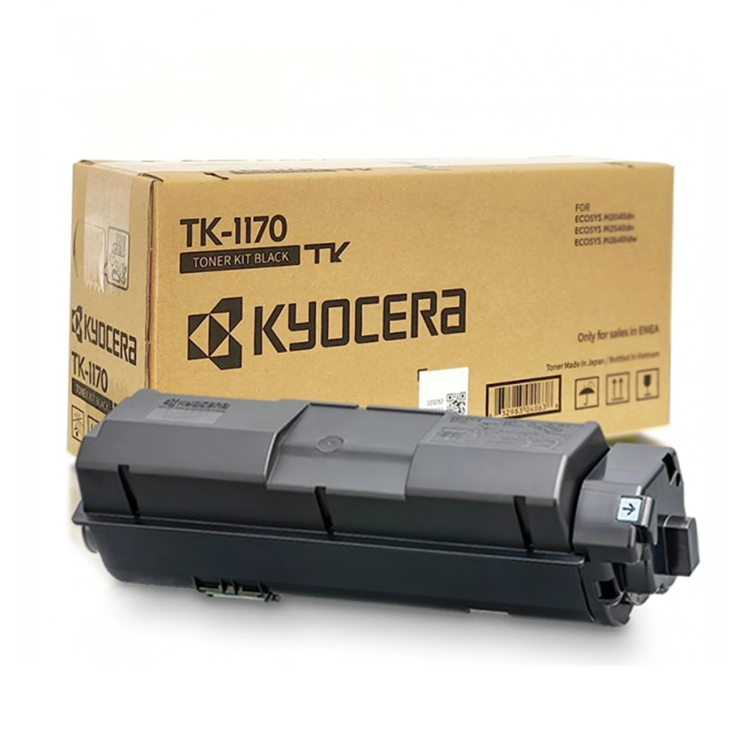 Kyocera TK-1170 Compatible Black Toner Cartridge – High Yield, Up to 7,200 Pages | For Kyocera ECOSYS M2040dn, M2540dn, M2640idw