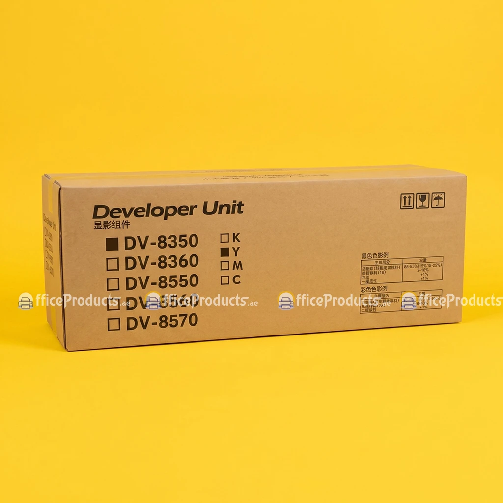 Kyocera DV-8350Y Yellow Developer Unit | Genuine Developer Unit for TASKalfa Series